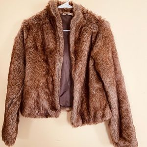 Faux Fur Jacket